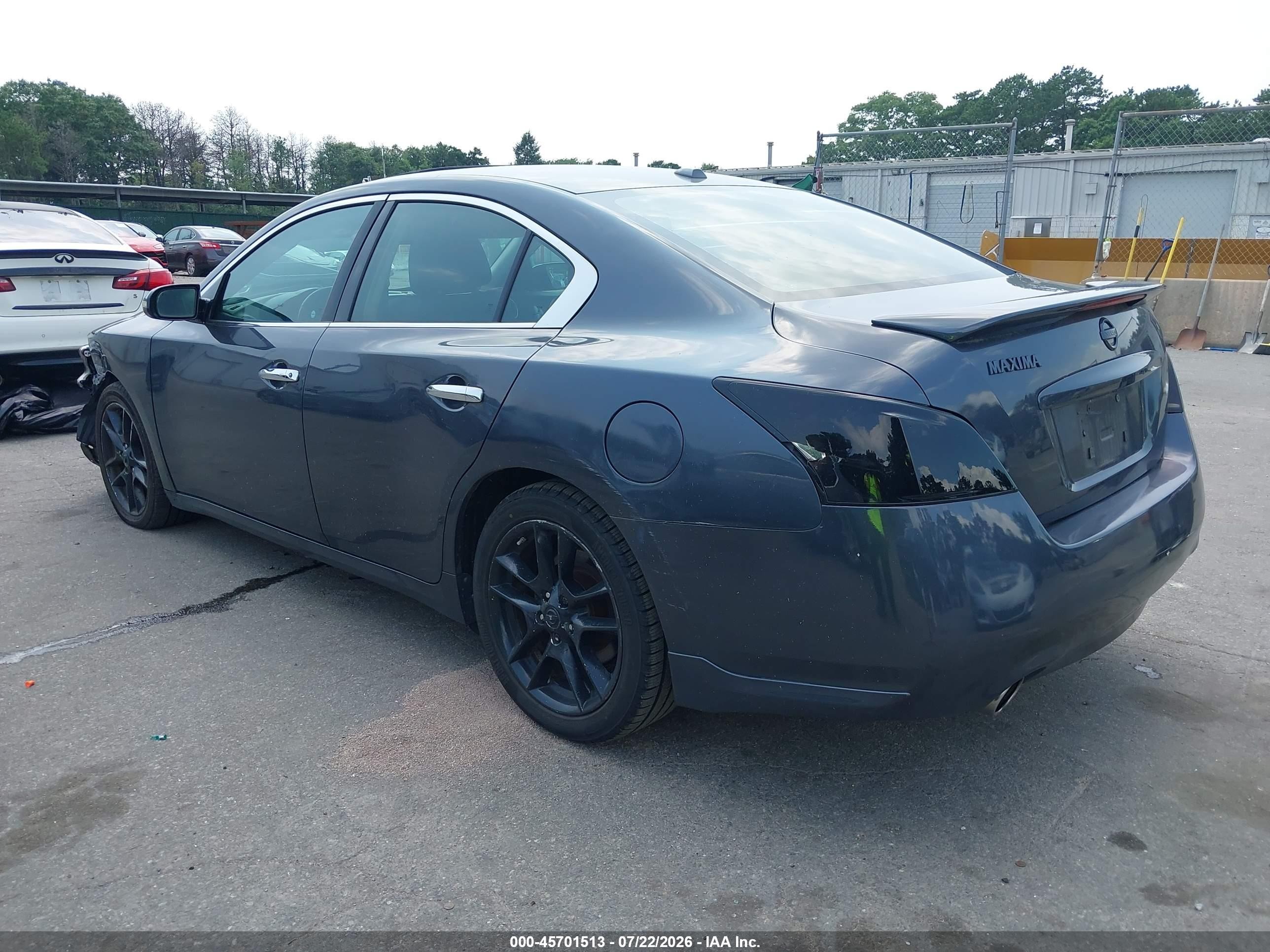 2012 Nissan Maxima 3.5 Sv Gray vin: 1N4AA5AP3CC836520