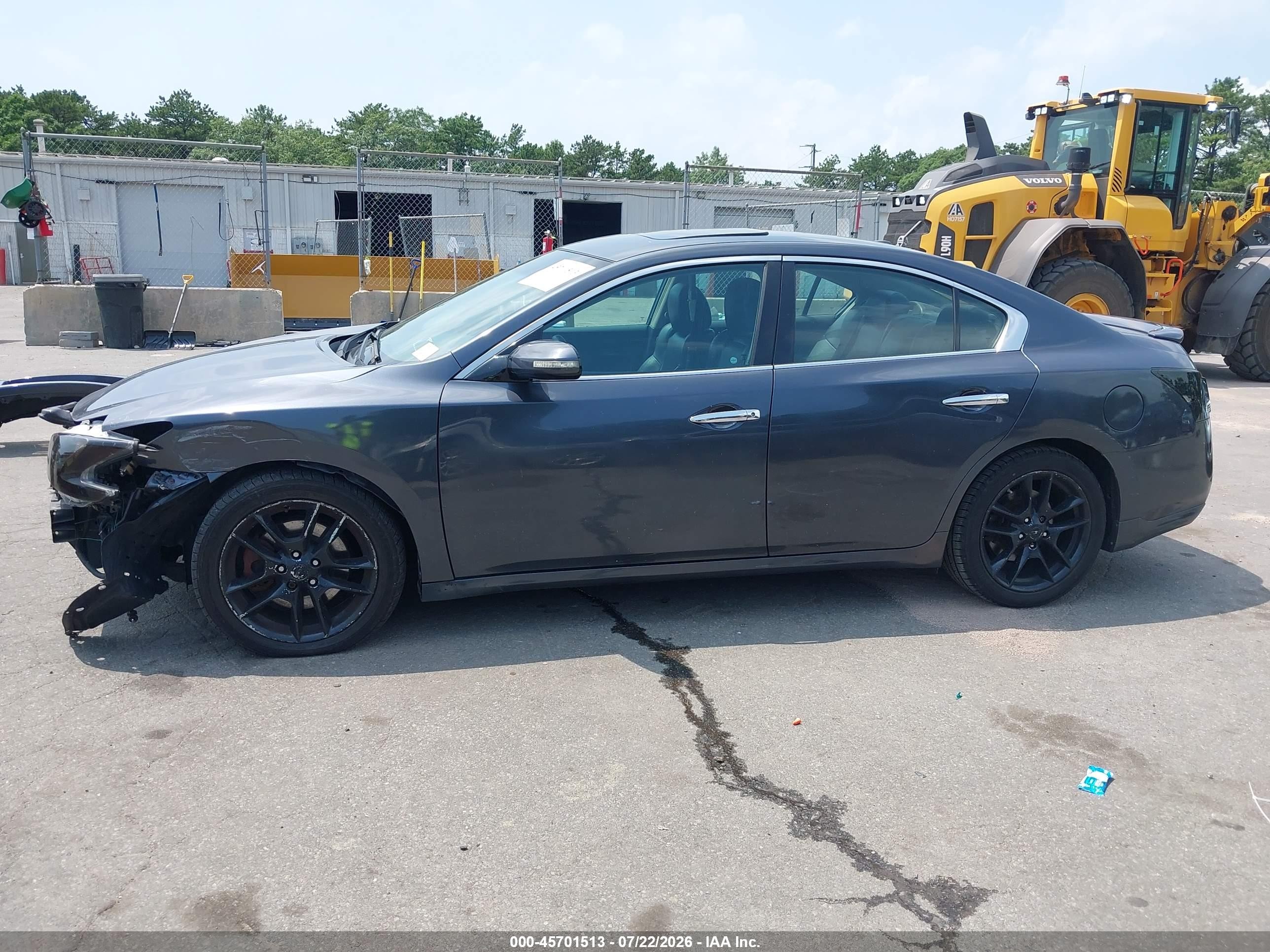 2012 Nissan Maxima 3.5 Sv Gray vin: 1N4AA5AP3CC836520
