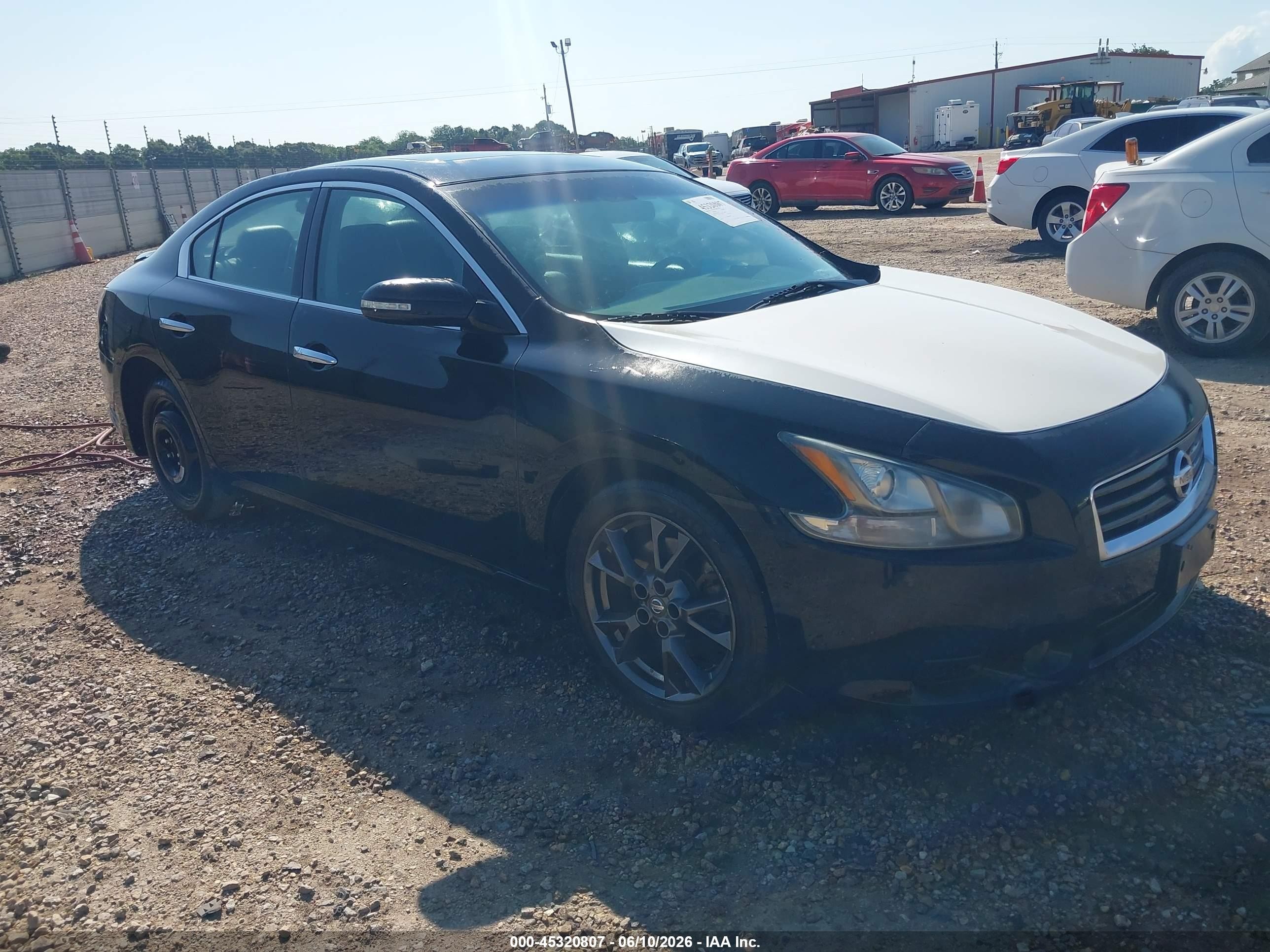 2012 Nissan Maxima 3.5 S Black vin: 1N4AA5AP3CC837957