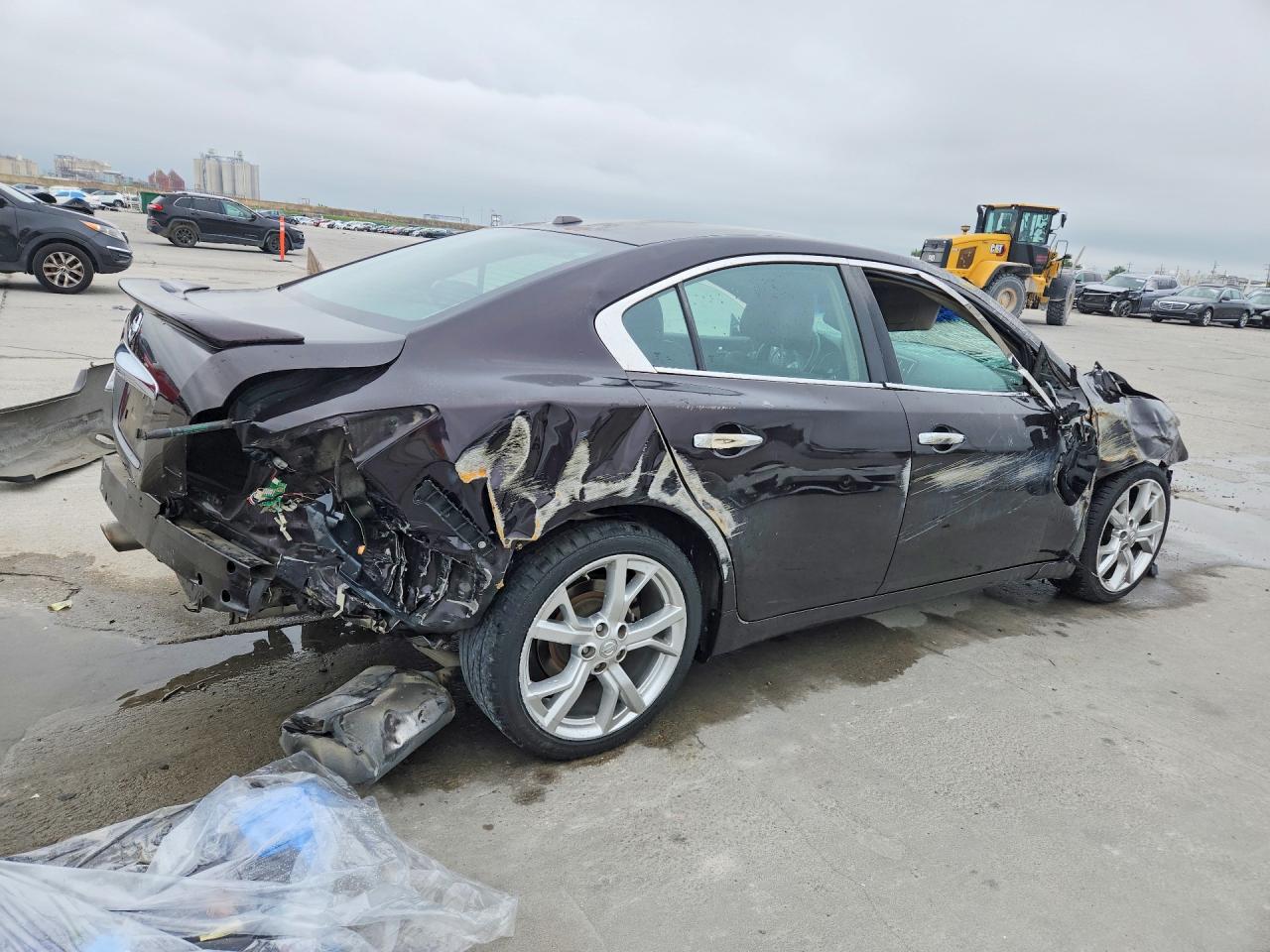 2012 Nissan Maxima 3.5 S Purple vin: 1N4AA5AP3CC849882