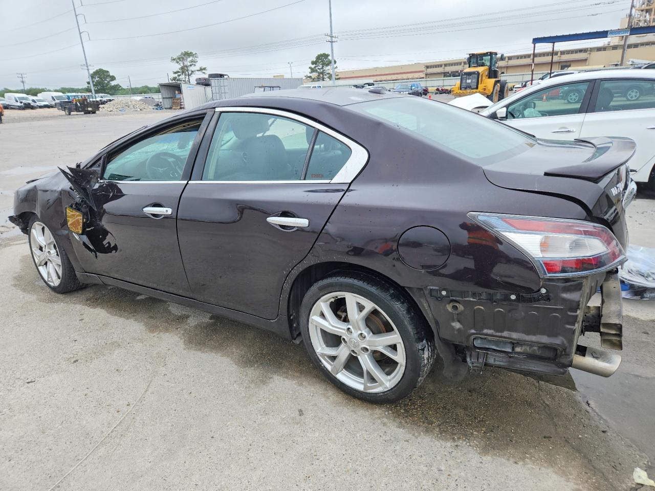 2012 Nissan Maxima 3.5 S Purple vin: 1N4AA5AP3CC849882