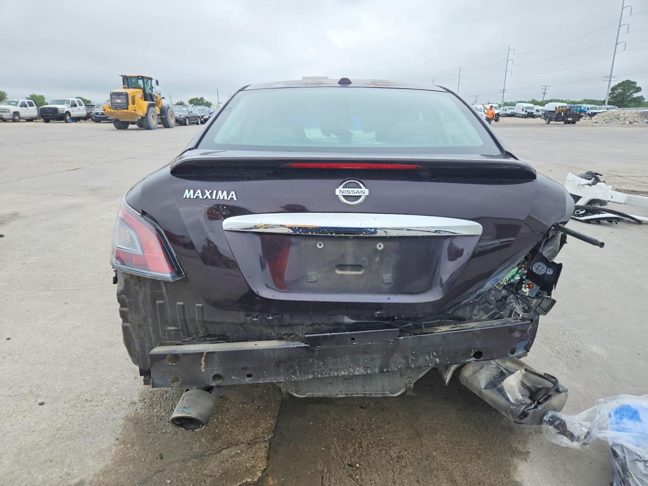 2012 Nissan Maxima 3.5 S Purple vin: 1N4AA5AP3CC849882