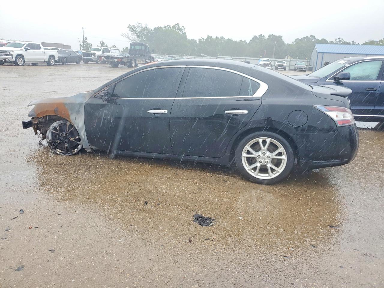 2012 Nissan Maxima 3.5 S Black vin: 1N4AA5AP3CC851017