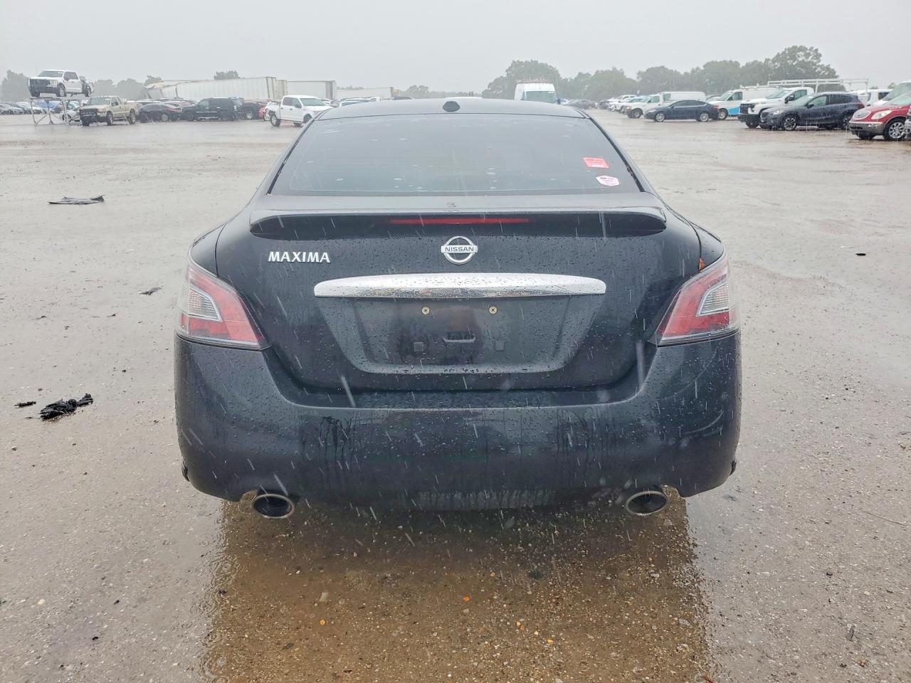 2012 Nissan Maxima 3.5 S Black vin: 1N4AA5AP3CC851017