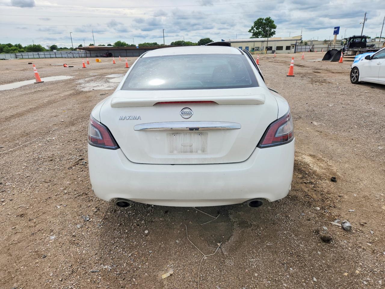 2012 Nissan Maxima 3.5 S Белый vin: 1N4AA5AP3CC855522