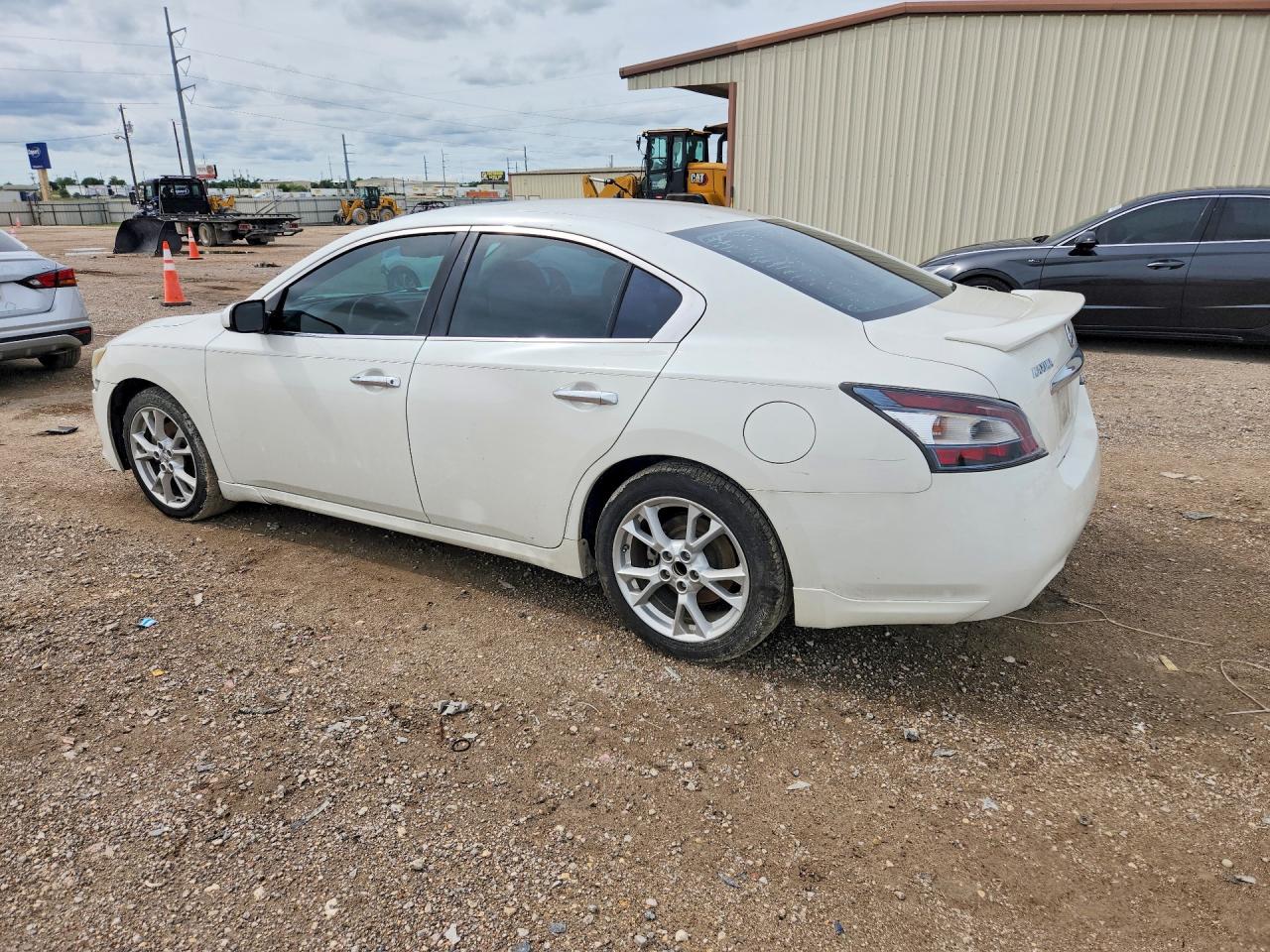 2012 Nissan Maxima 3.5 S Белый vin: 1N4AA5AP3CC855522