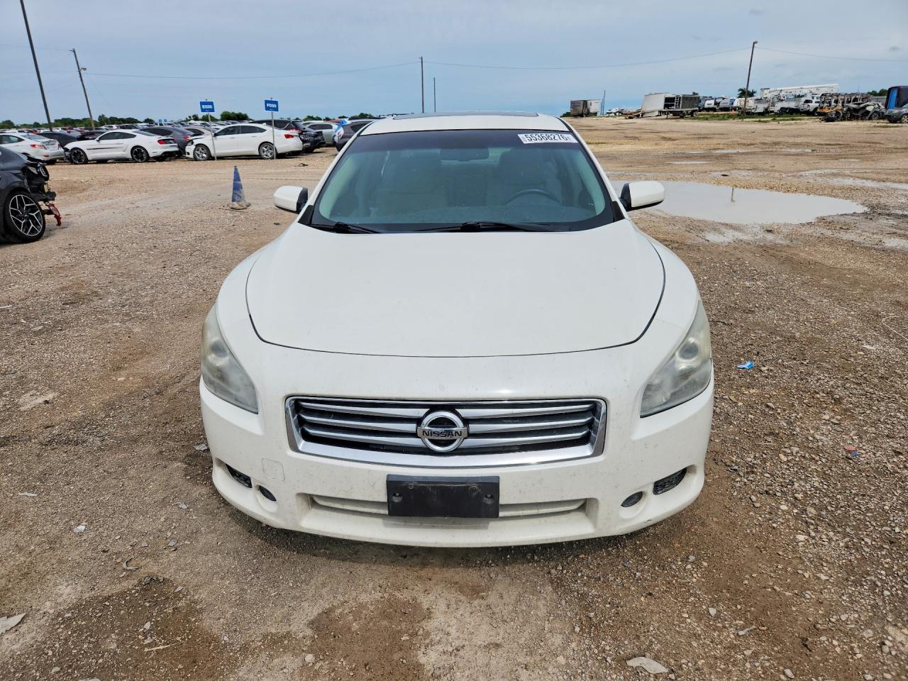 2012 Nissan Maxima 3.5 S Белый vin: 1N4AA5AP3CC855522