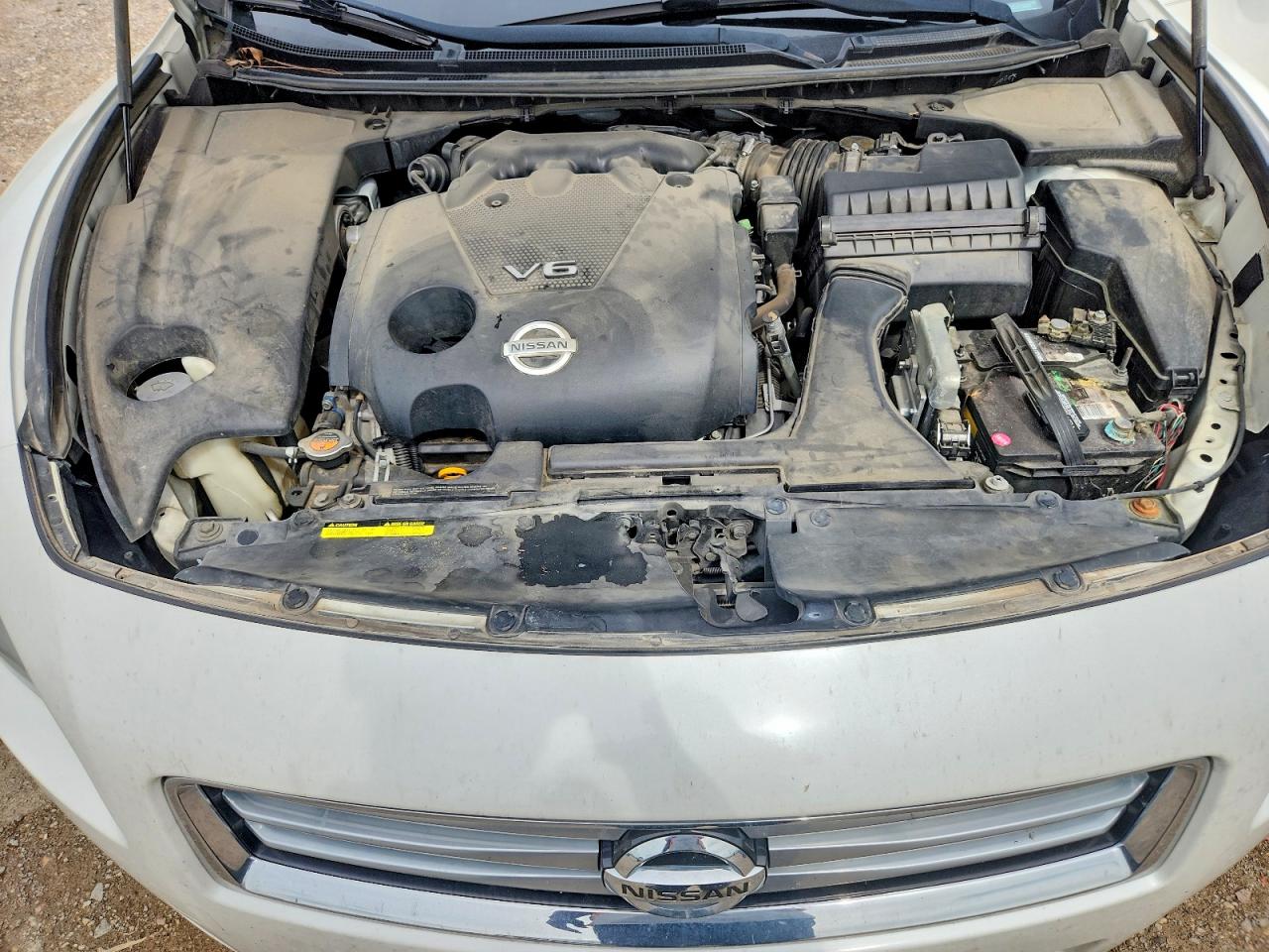 2012 Nissan Maxima 3.5 S Белый vin: 1N4AA5AP3CC855522