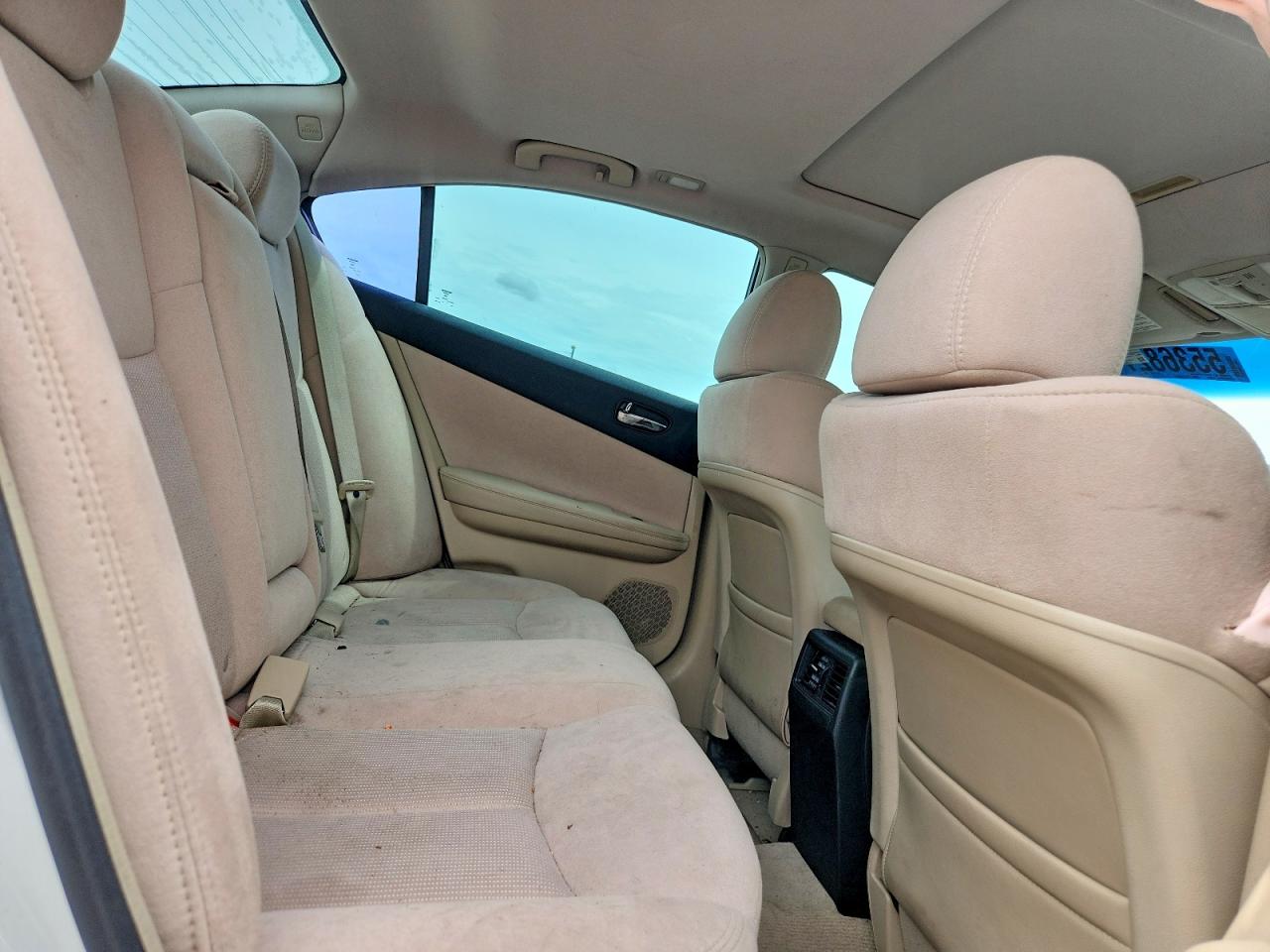 2012 Nissan Maxima 3.5 S Белый vin: 1N4AA5AP3CC855522