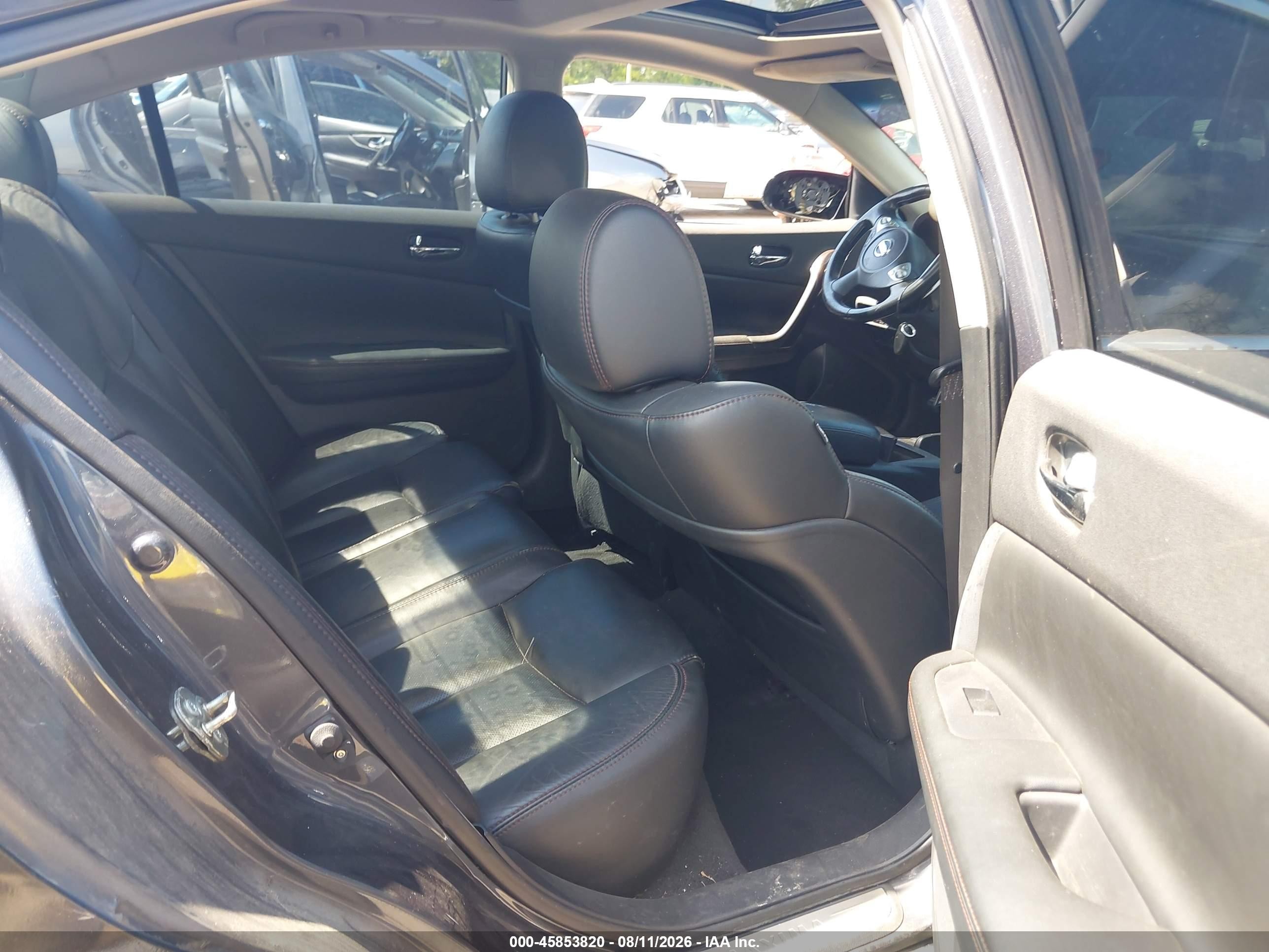 2012 Nissan Maxima 3.5 Sv Gray vin: 1N4AA5AP3CC868125