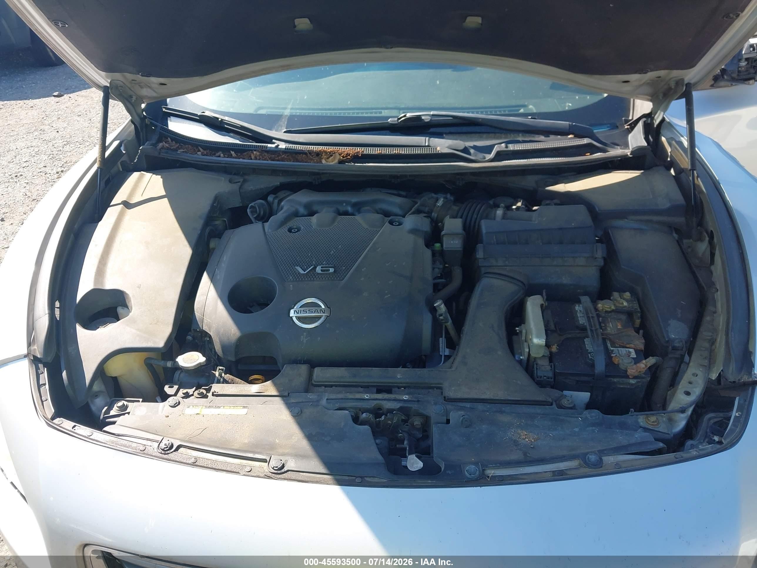 2013 Nissan Maxima 3.5 S Серебряный vin: 1N4AA5AP3DC800344