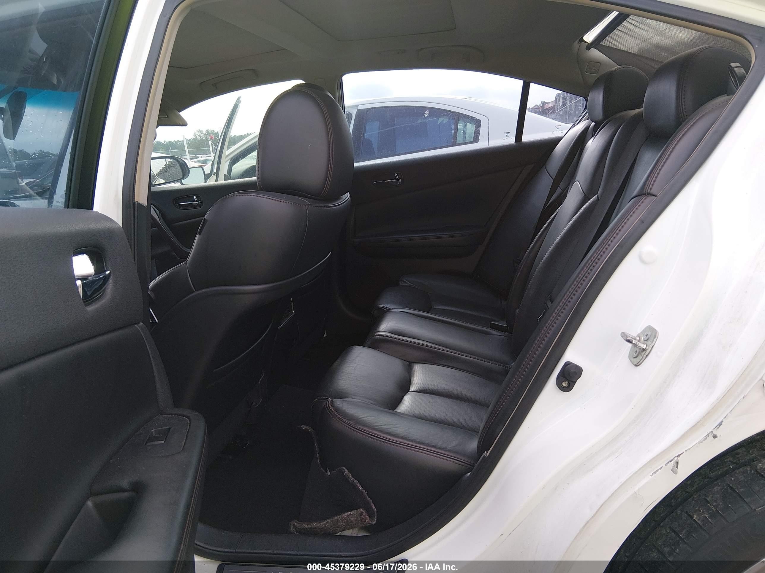 2013 Nissan Maxima 3.5 Sv White vin: 1N4AA5AP3DC801073