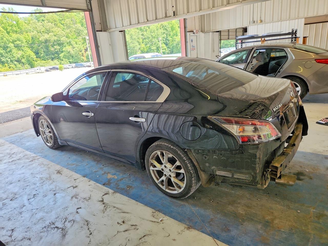 2013 Nissan Maxima 3.5 S Black vin: 1N4AA5AP3DC811781