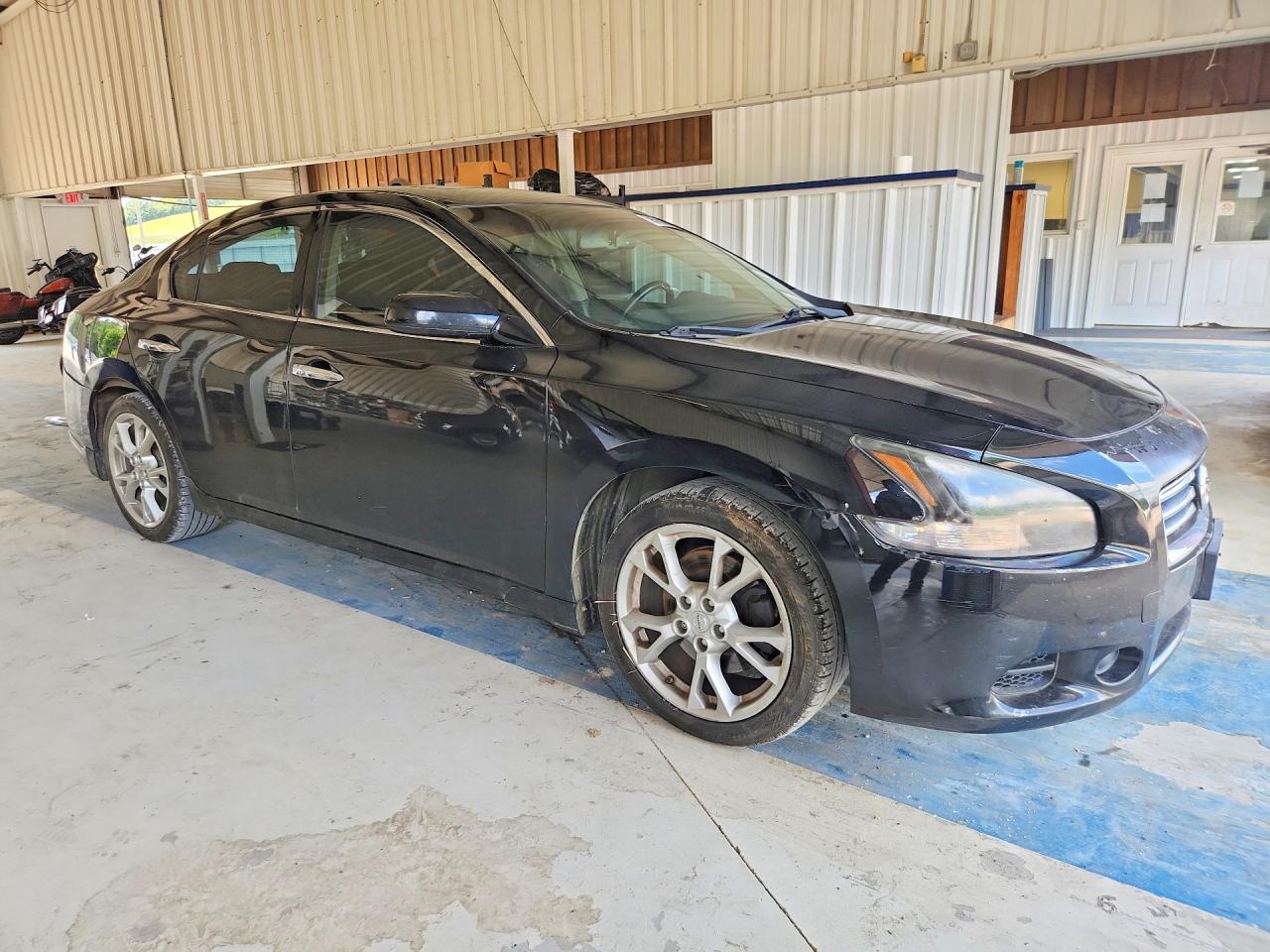 2013 Nissan Maxima 3.5 S Black vin: 1N4AA5AP3DC811781