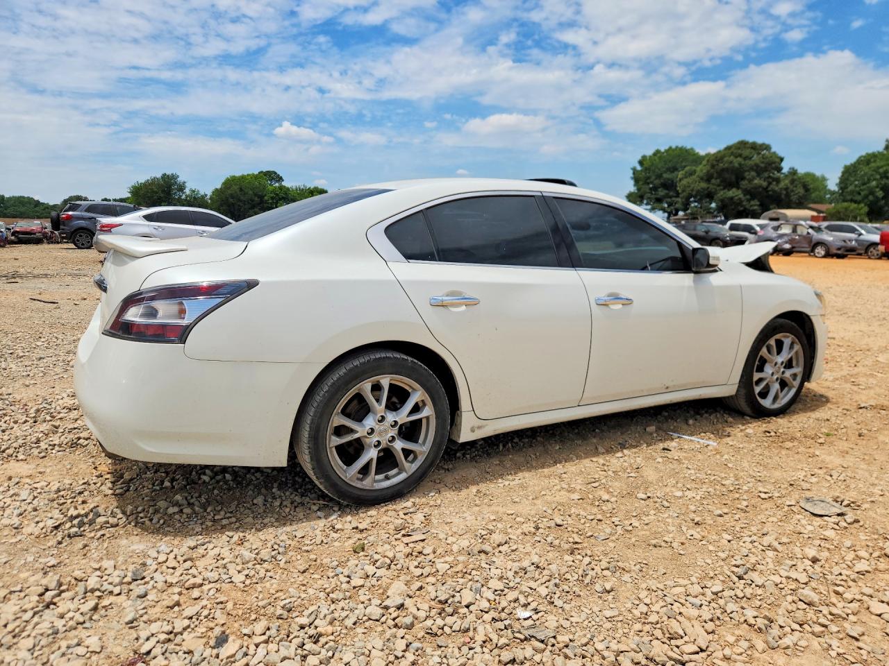 2013 Nissan Maxima 3.5 S White vin: 1N4AA5AP3DC828418