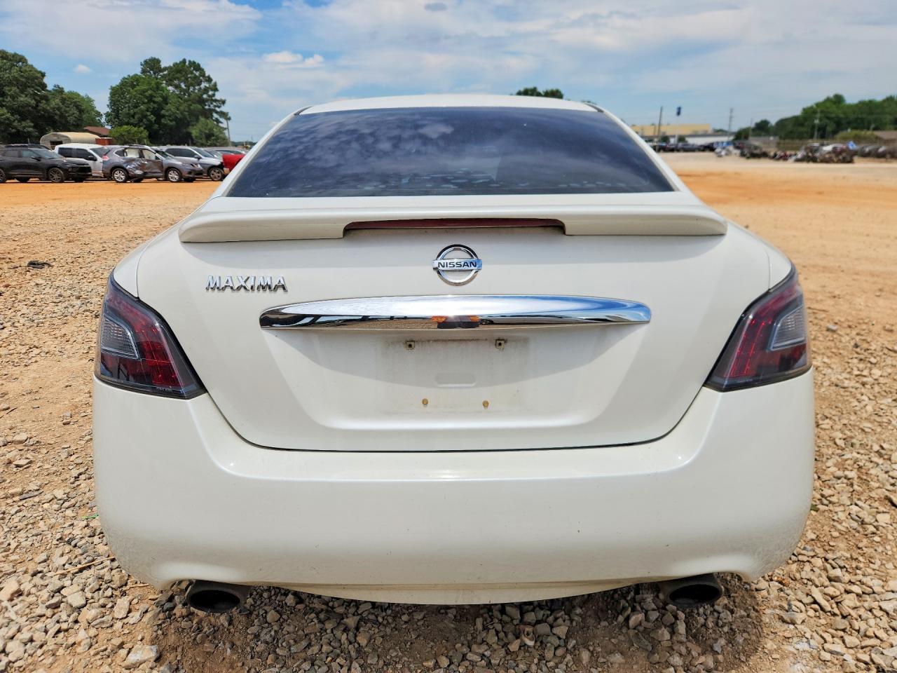 2013 Nissan Maxima 3.5 S White vin: 1N4AA5AP3DC828418
