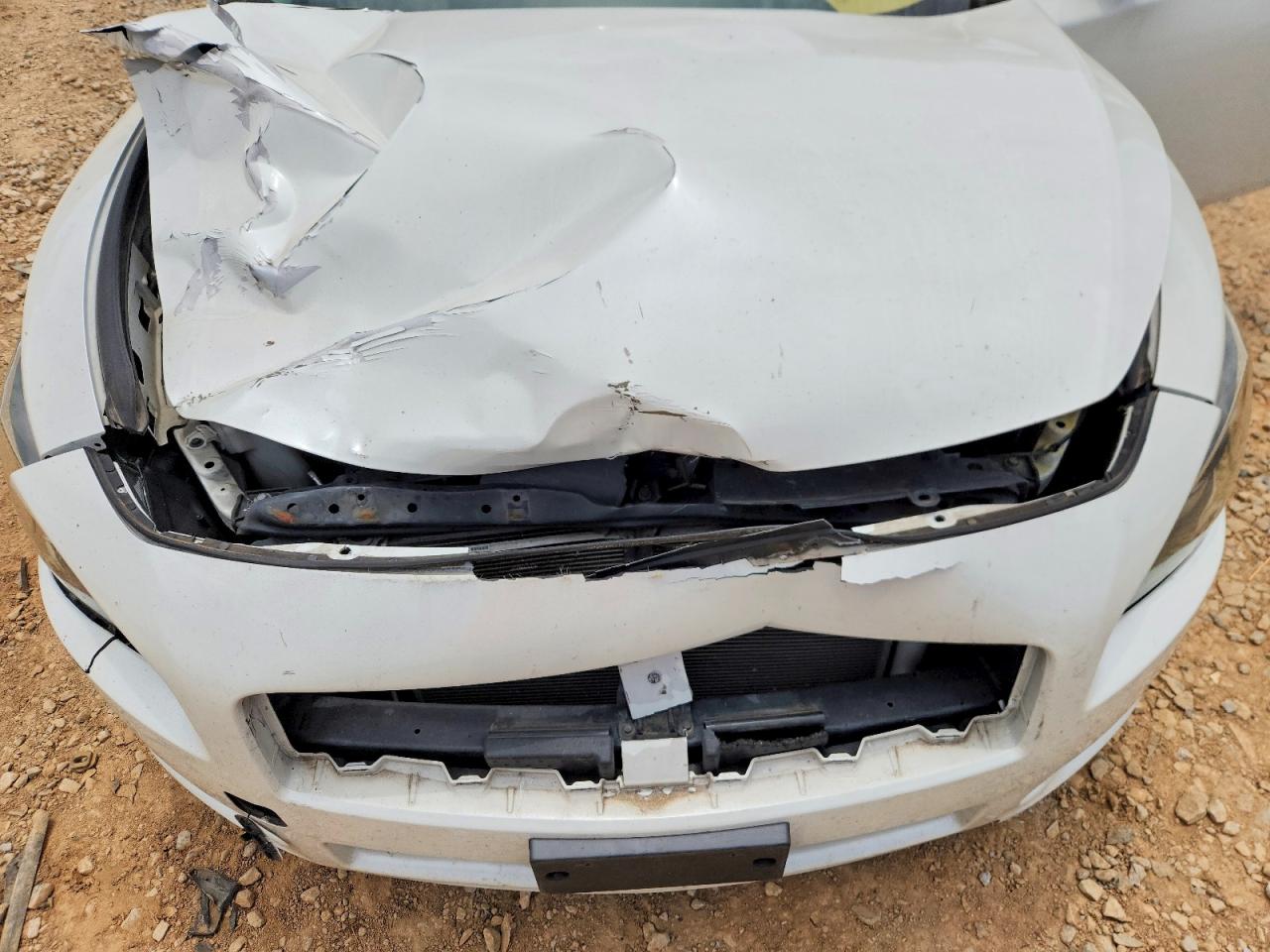 2013 Nissan Maxima 3.5 S White vin: 1N4AA5AP3DC828418