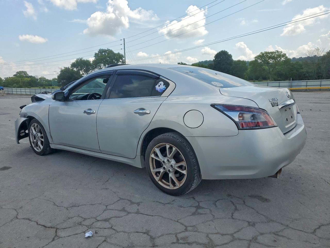 2013 Nissan Maxima 3.5 S Silver vin: 1N4AA5AP3DC831190