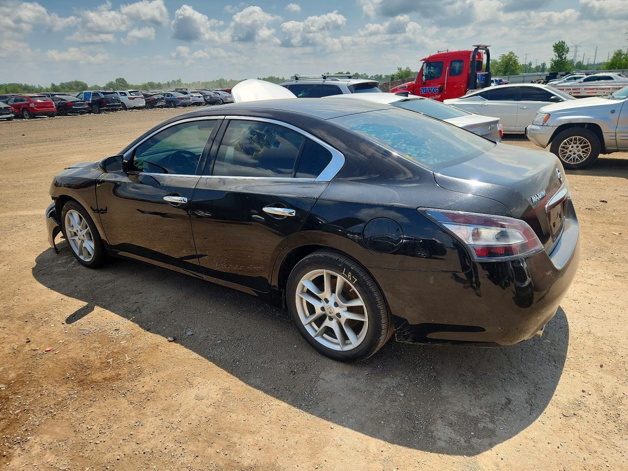 2013 Nissan Maxima 3.5 S Black vin: 1N4AA5AP3DC837930