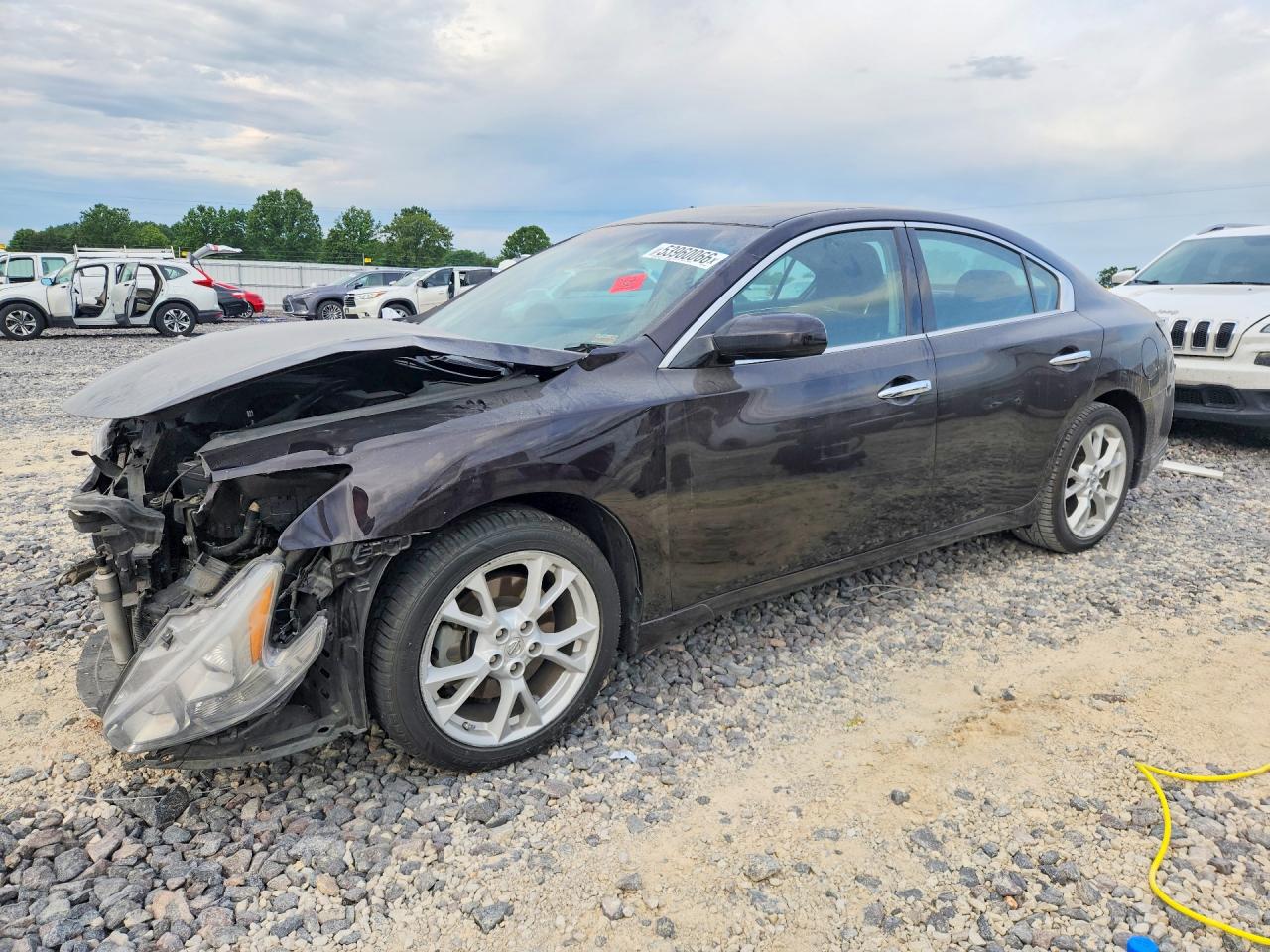 2013 Nissan Maxima 3.5 S Black vin: 1N4AA5AP3DC838642