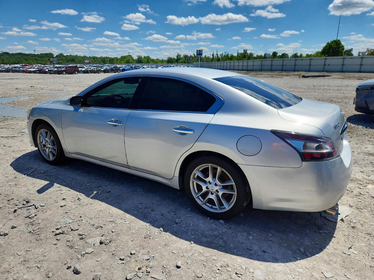 2013 Nissan Maxima 3.5 S Silver vin: 1N4AA5AP3DC840827