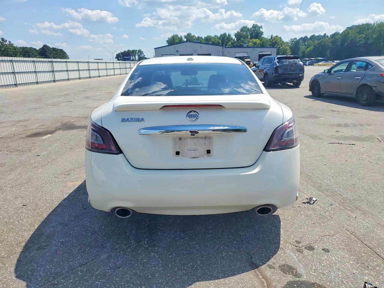 2014 Nissan Maxima 3.5 Sv Белый vin: 1N4AA5AP3EC432135
