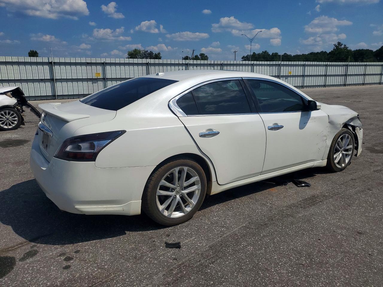 2014 Nissan Maxima 3.5 Sv Белый vin: 1N4AA5AP3EC432135