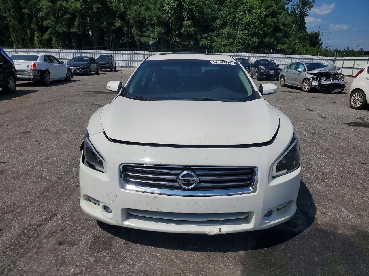 2014 Nissan Maxima 3.5 Sv Белый vin: 1N4AA5AP3EC432135