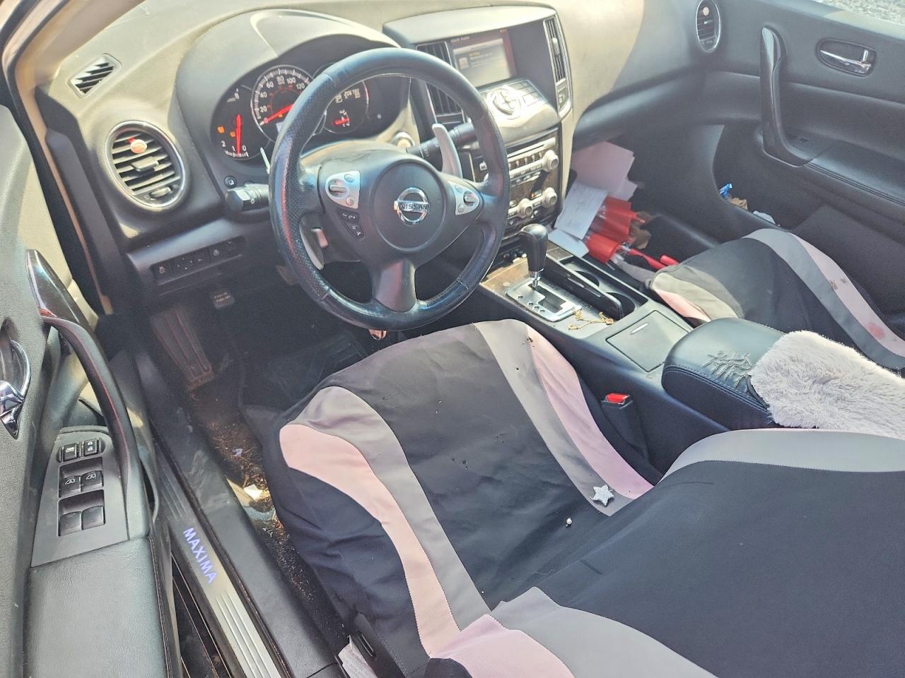 2014 Nissan Maxima 3.5 Sv Black vin: 1N4AA5AP3EC435097