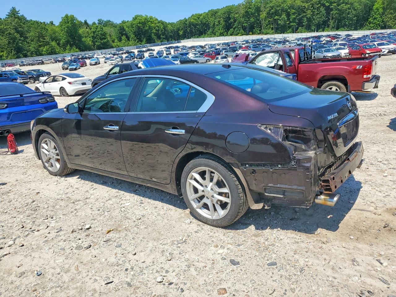 2014 Nissan Maxima 3.5 S Burgundy vin: 1N4AA5AP3EC443121
