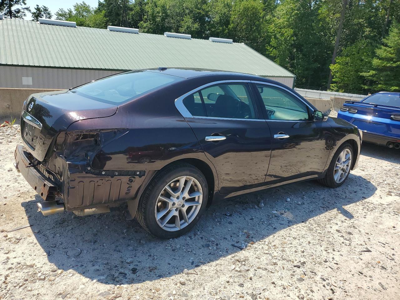 2014 Nissan Maxima 3.5 S Burgundy vin: 1N4AA5AP3EC443121
