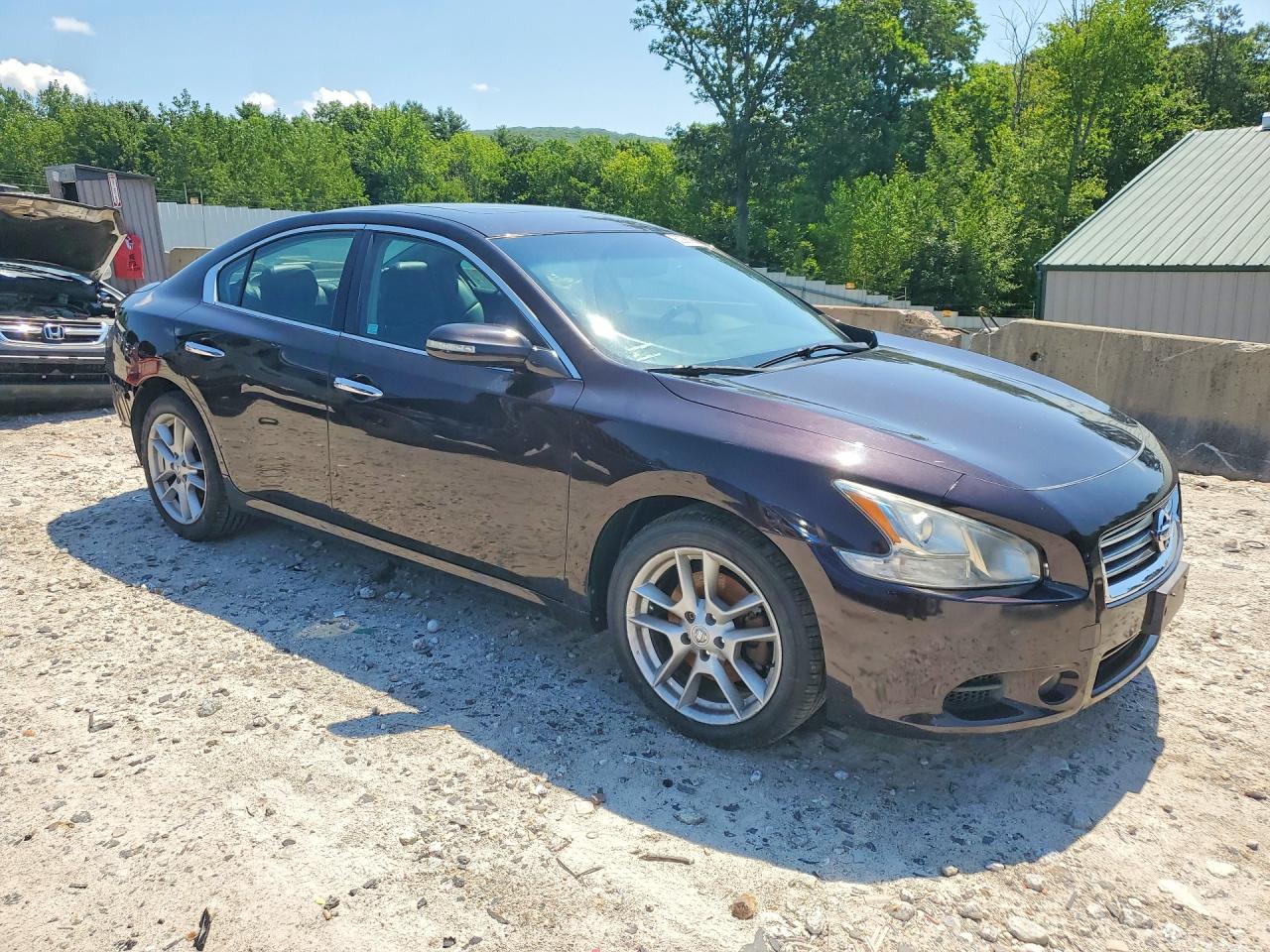 2014 Nissan Maxima 3.5 S Burgundy vin: 1N4AA5AP3EC443121