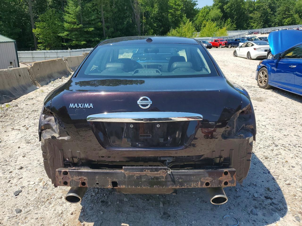 2014 Nissan Maxima 3.5 S Burgundy vin: 1N4AA5AP3EC443121