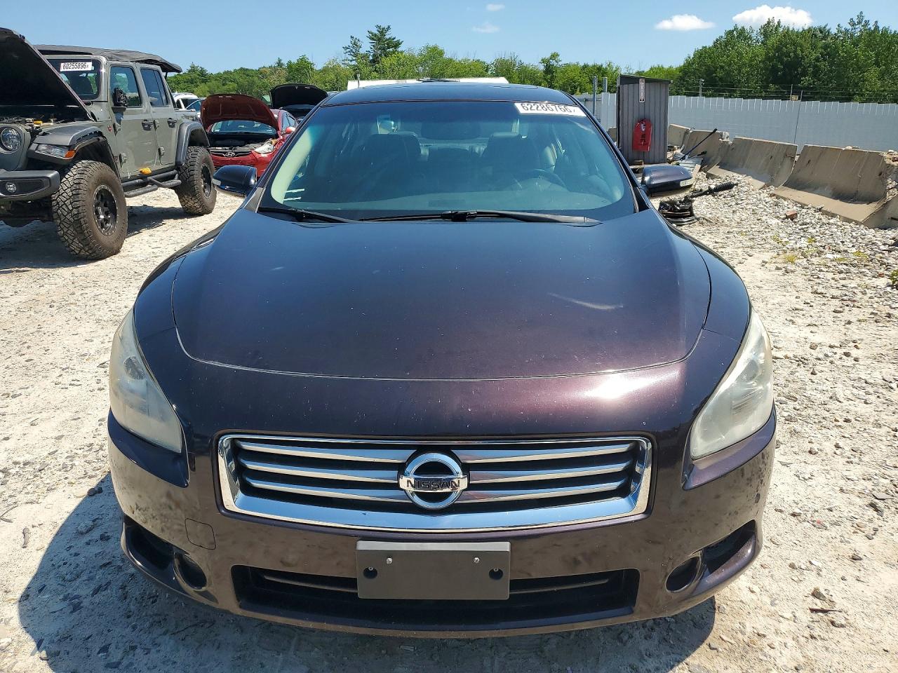 2014 Nissan Maxima 3.5 S Burgundy vin: 1N4AA5AP3EC443121