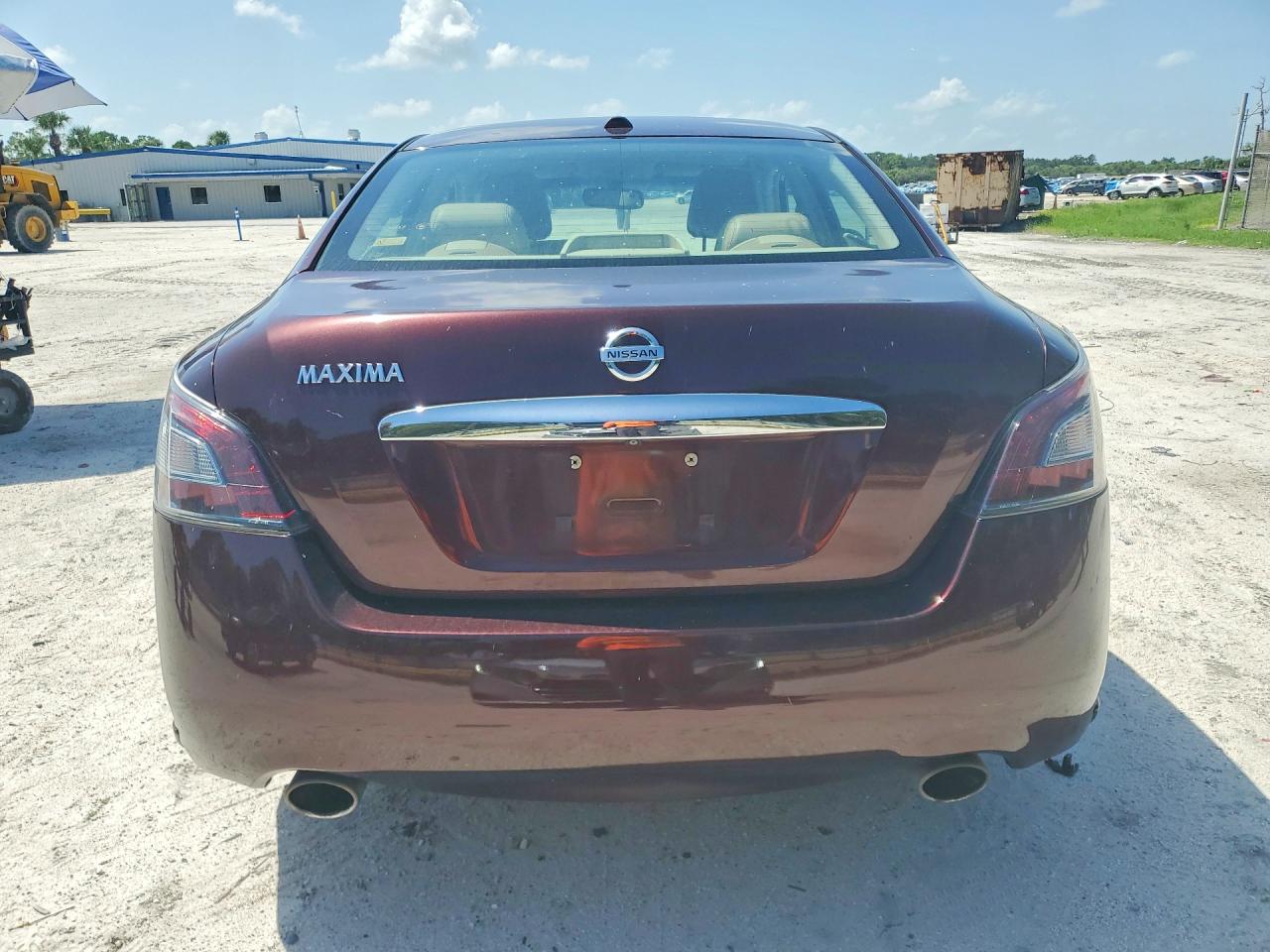 2014 Nissan Maxima 3.5 S Burgundy vin: 1N4AA5AP3EC445192