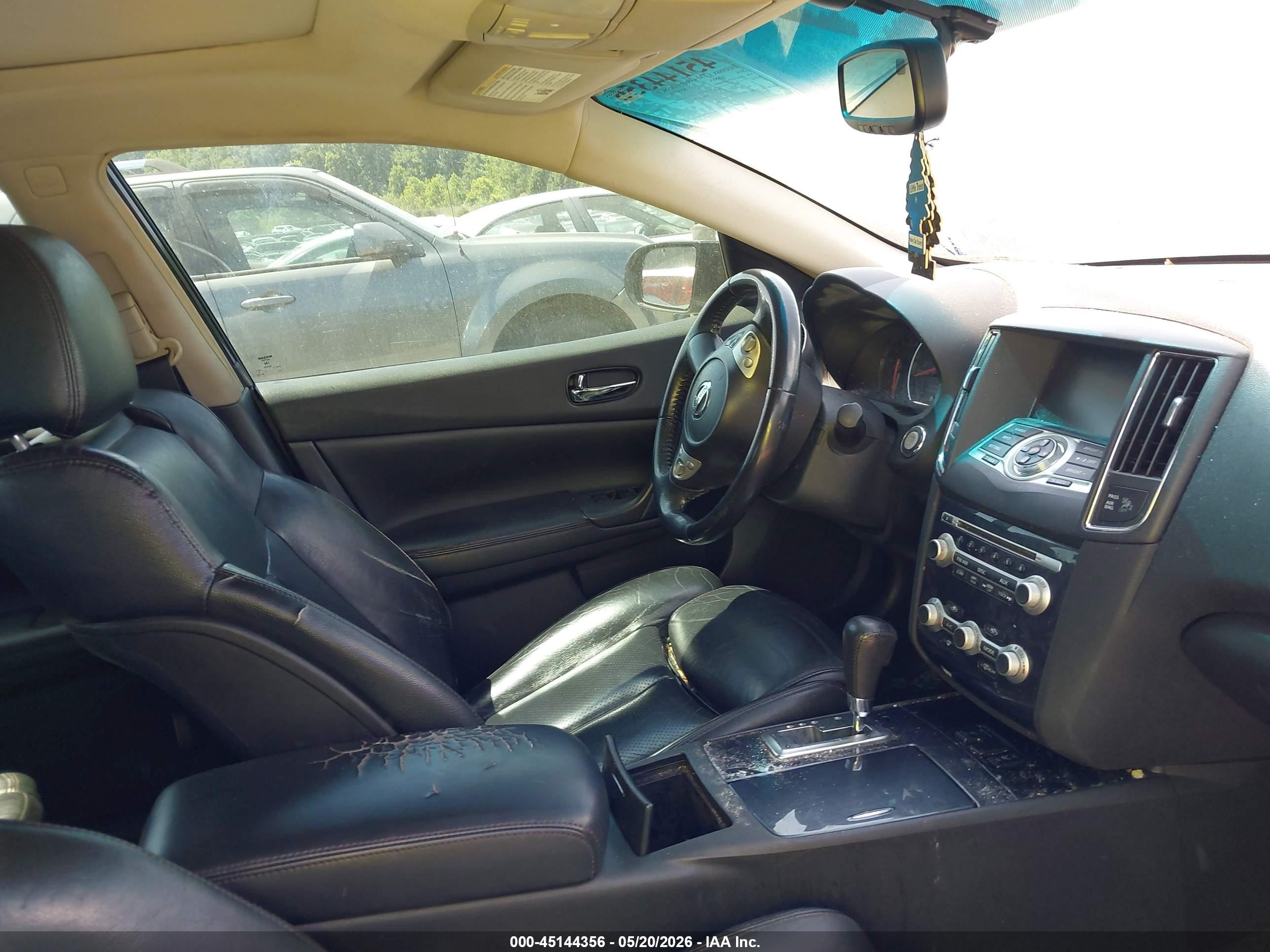 2014 Nissan Maxima 3.5 Sv Black vin: 1N4AA5AP3EC446004