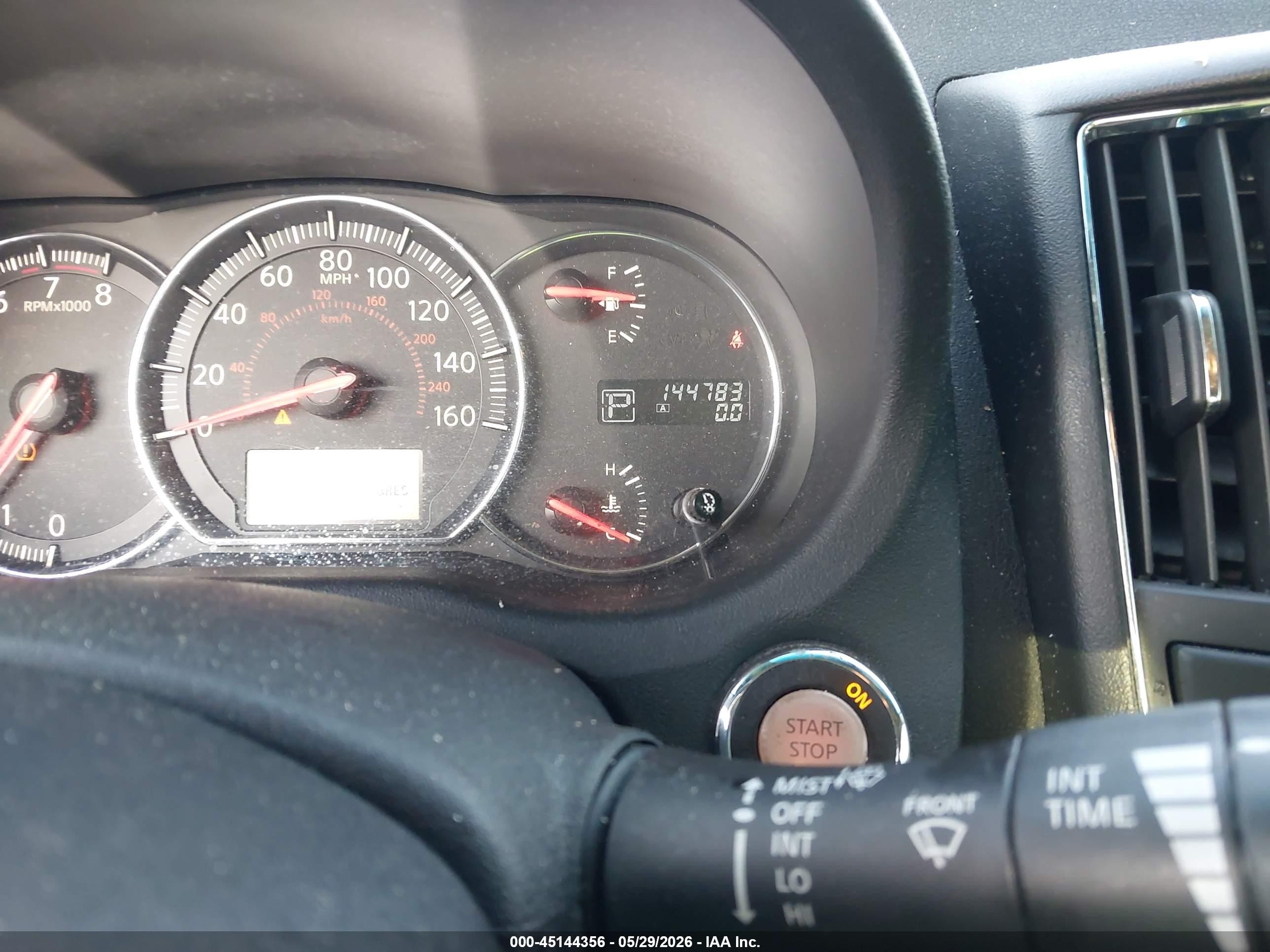 2014 Nissan Maxima 3.5 Sv Black vin: 1N4AA5AP3EC446004