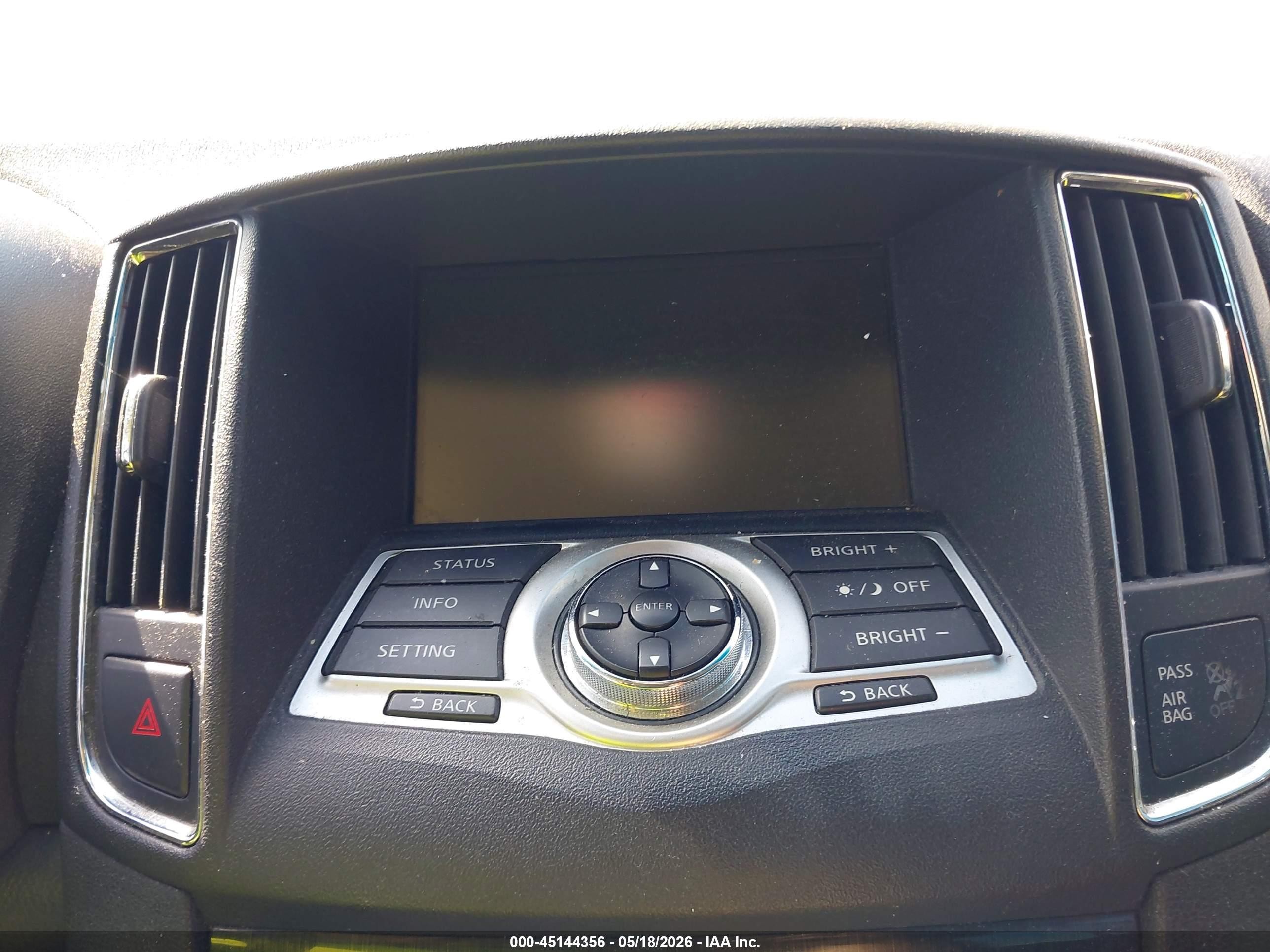 2014 Nissan Maxima 3.5 Sv Black vin: 1N4AA5AP3EC446004