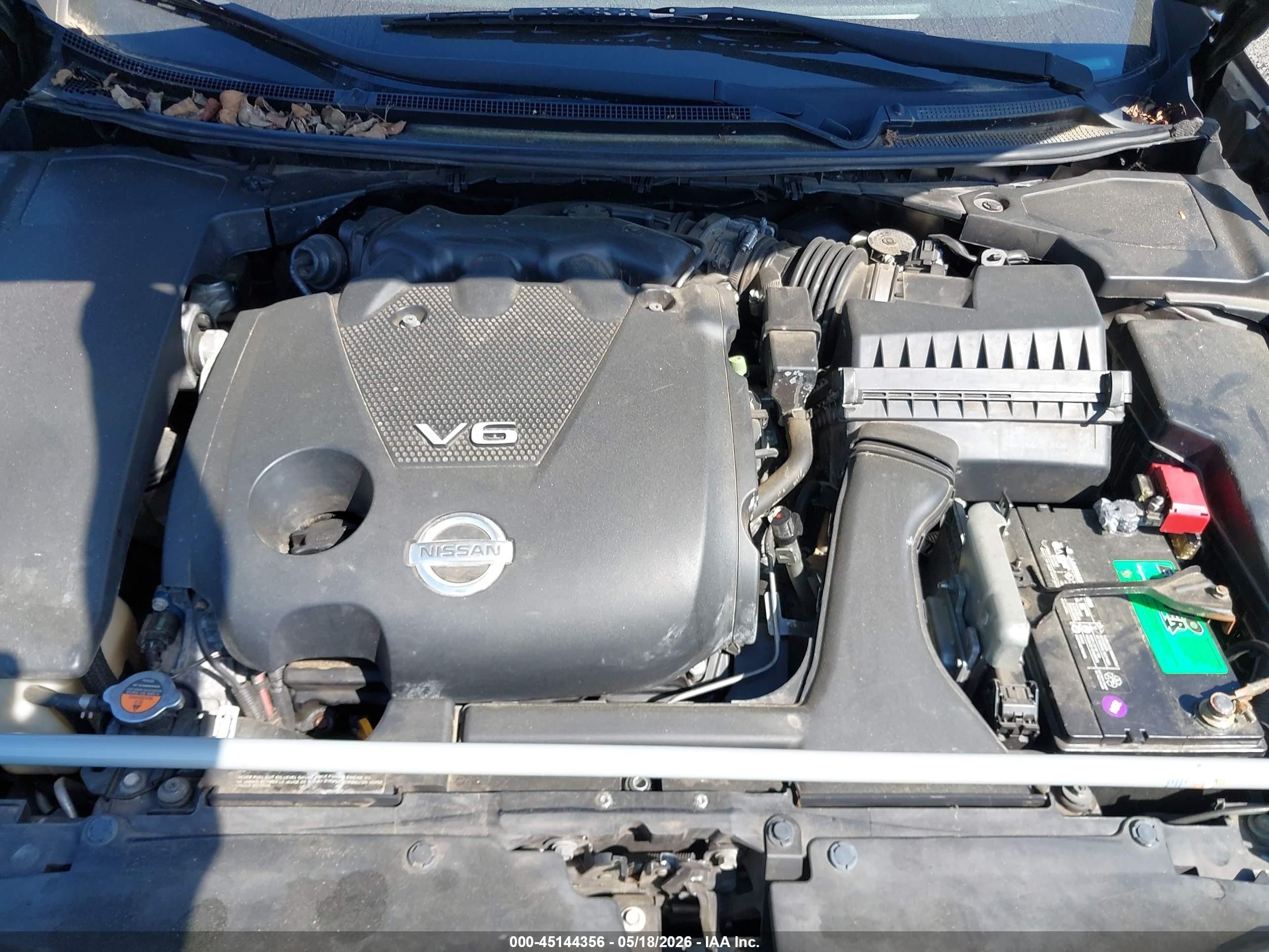 2014 Nissan Maxima 3.5 Sv Black vin: 1N4AA5AP3EC446004