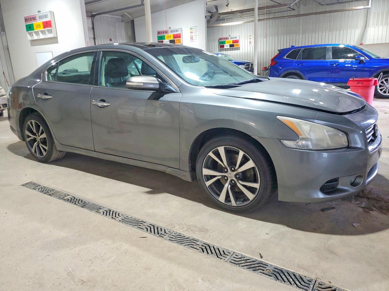 2014 Nissan Maxima 3.5 Sv Gray vin: 1N4AA5AP3EC449016