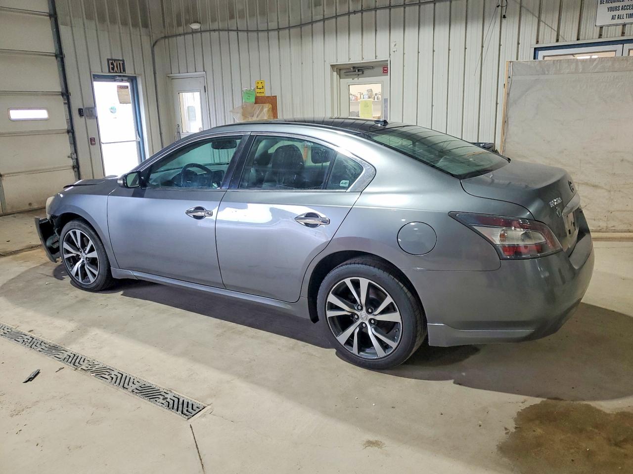 2014 Nissan Maxima 3.5 Sv Gray vin: 1N4AA5AP3EC449016
