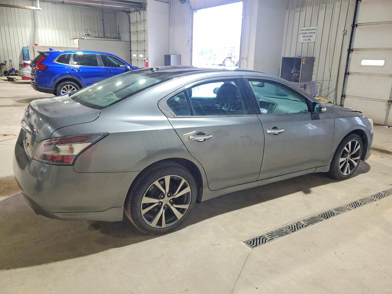 2014 Nissan Maxima 3.5 Sv Gray vin: 1N4AA5AP3EC449016