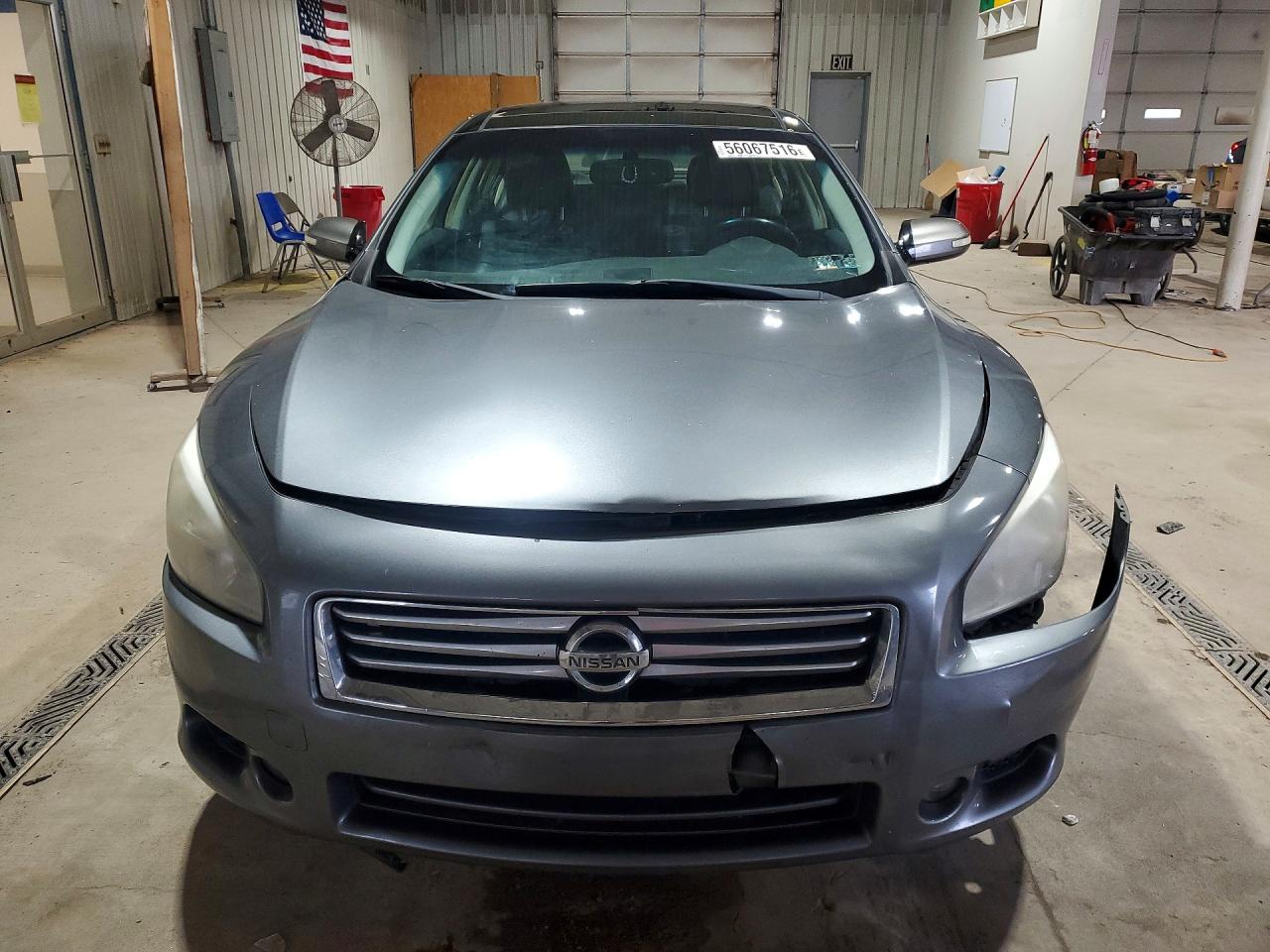 2014 Nissan Maxima 3.5 Sv Gray vin: 1N4AA5AP3EC449016