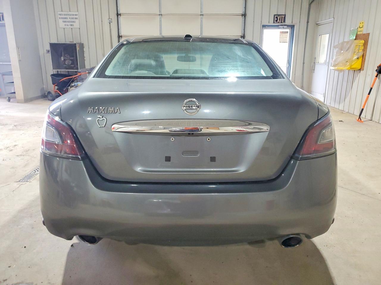 2014 Nissan Maxima 3.5 Sv Gray vin: 1N4AA5AP3EC449016