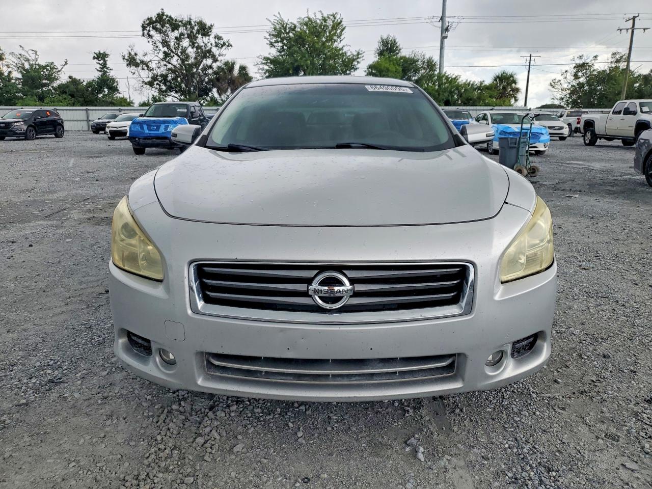 2014 Nissan Maxima 3.5 Sv Silver vin: 1N4AA5AP3EC450666