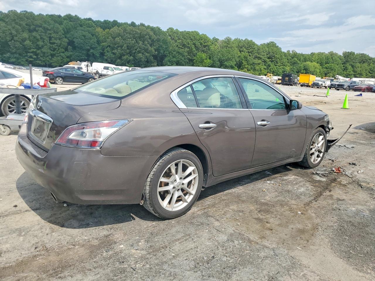 2014 Nissan Maxima 3.5 S Brown vin: 1N4AA5AP3EC450697
