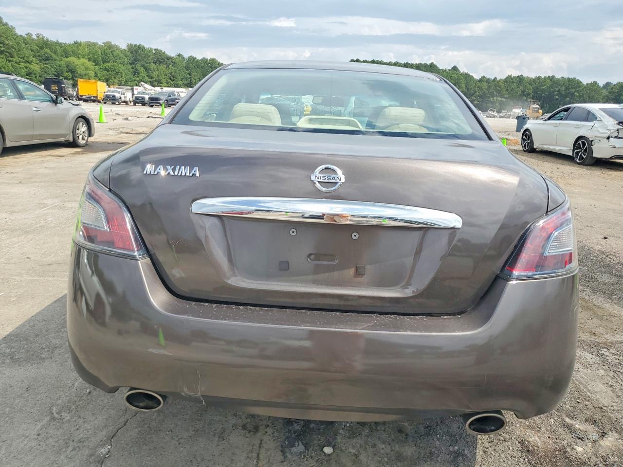 2014 Nissan Maxima 3.5 S Brown vin: 1N4AA5AP3EC450697