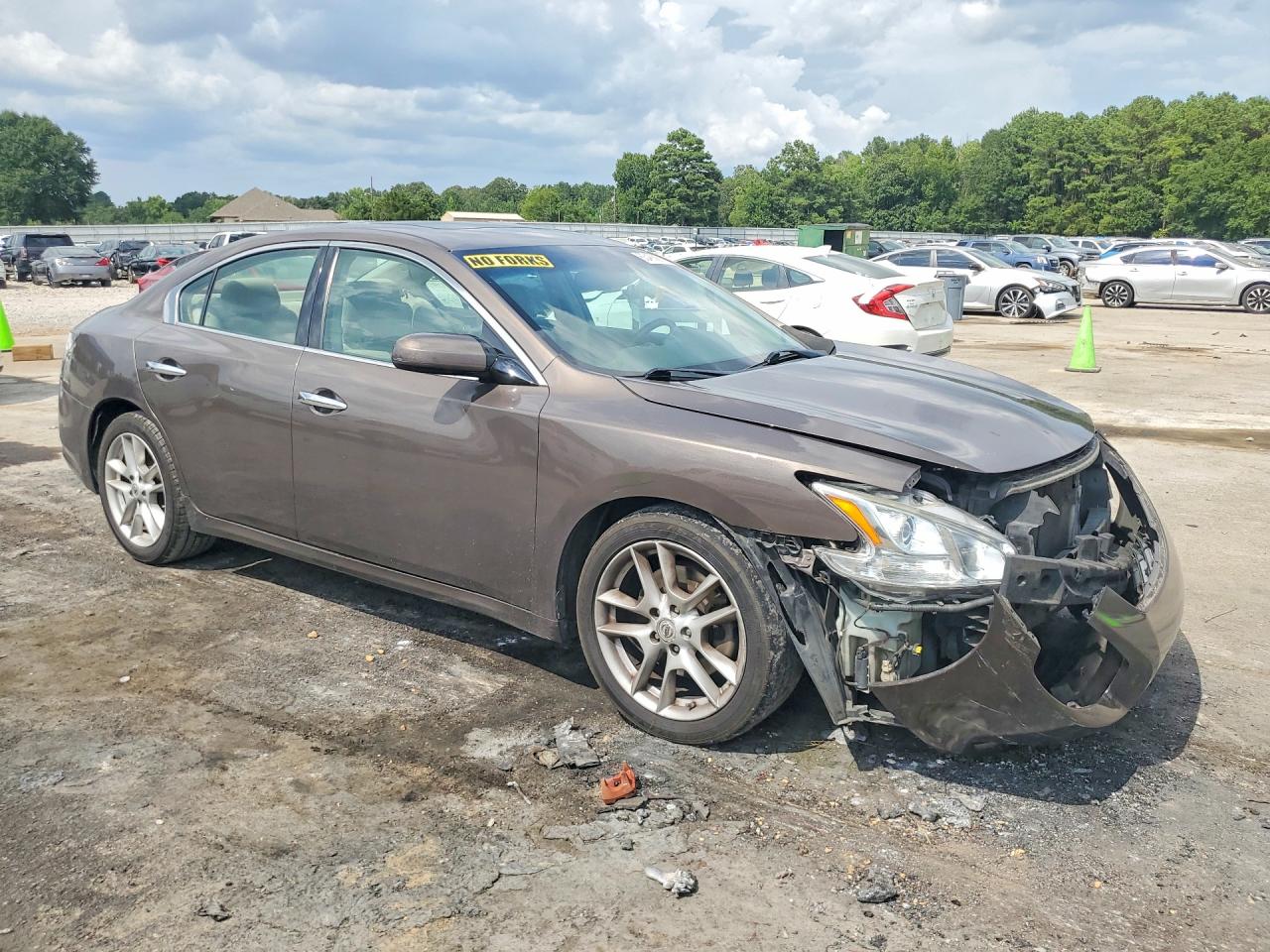 2014 Nissan Maxima 3.5 S Brown vin: 1N4AA5AP3EC450697