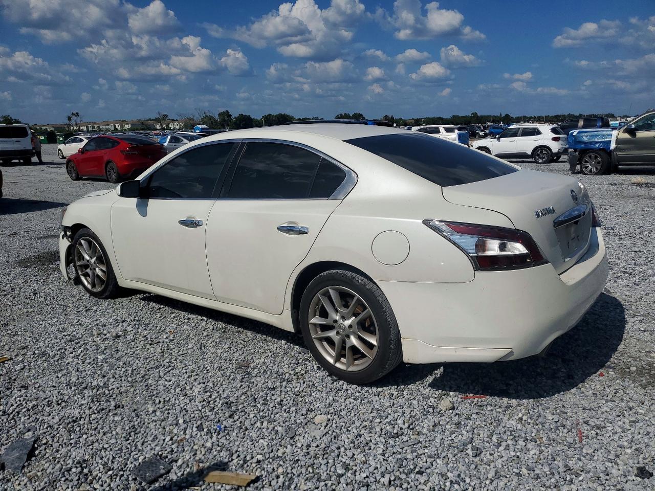 2014 Nissan Maxima 3.5 S Белый vin: 1N4AA5AP3EC463191