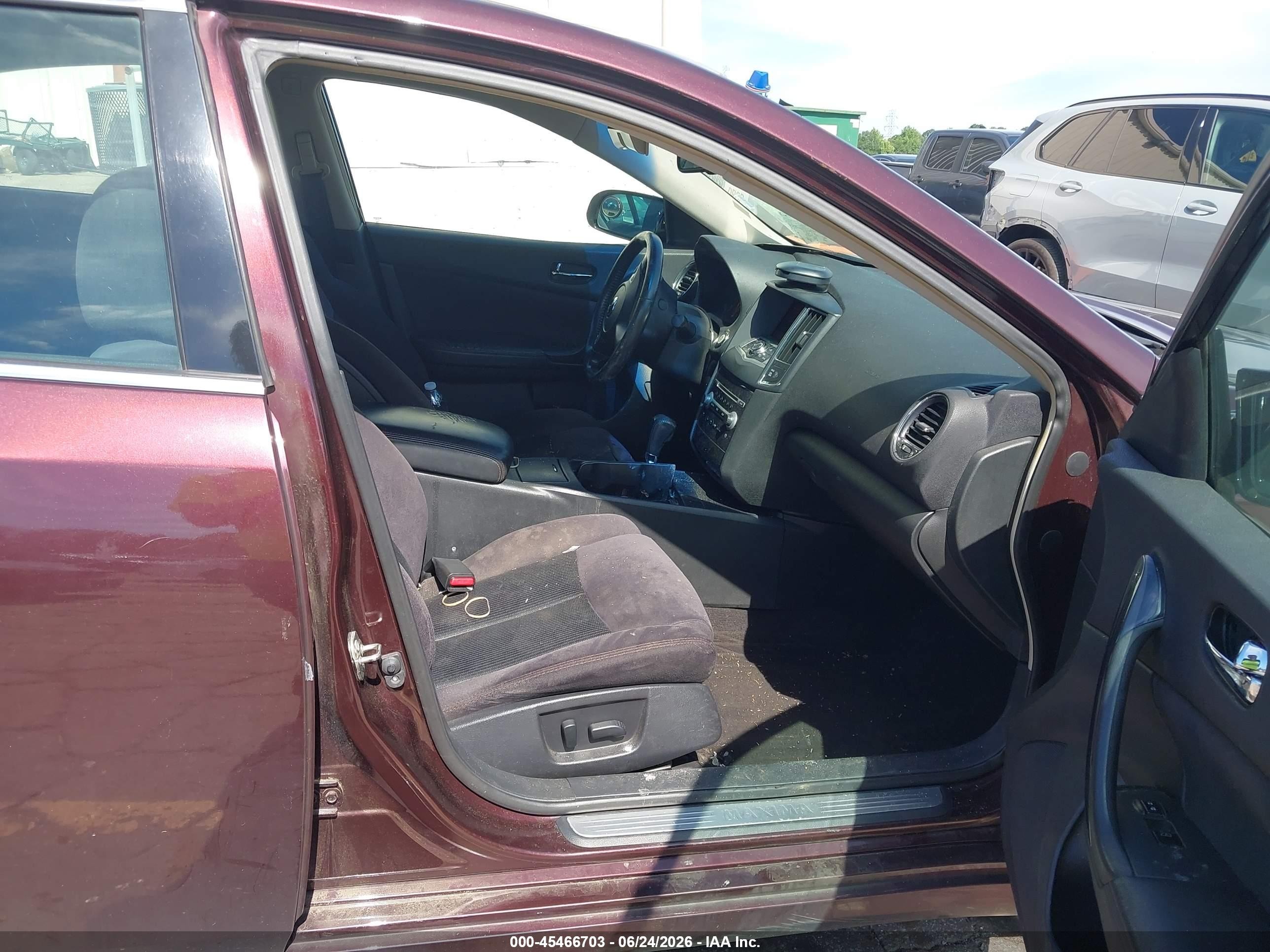 2014 Nissan Maxima 3.5 S/3.5 Sv Burgundy vin: 1N4AA5AP3EC465698